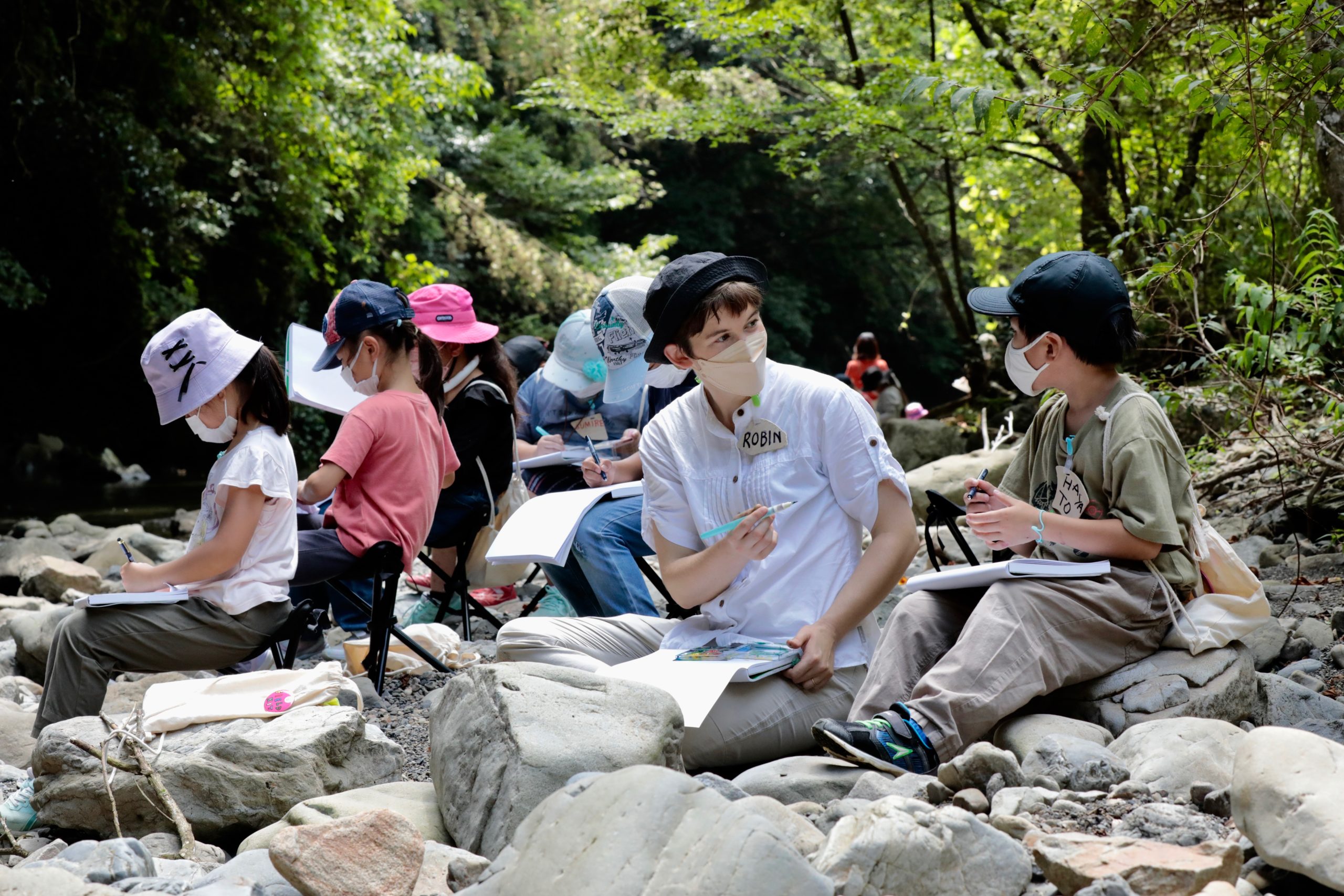 ロビン・オウィングスの講座 English Art In Nature【自然の中でのアート体験】