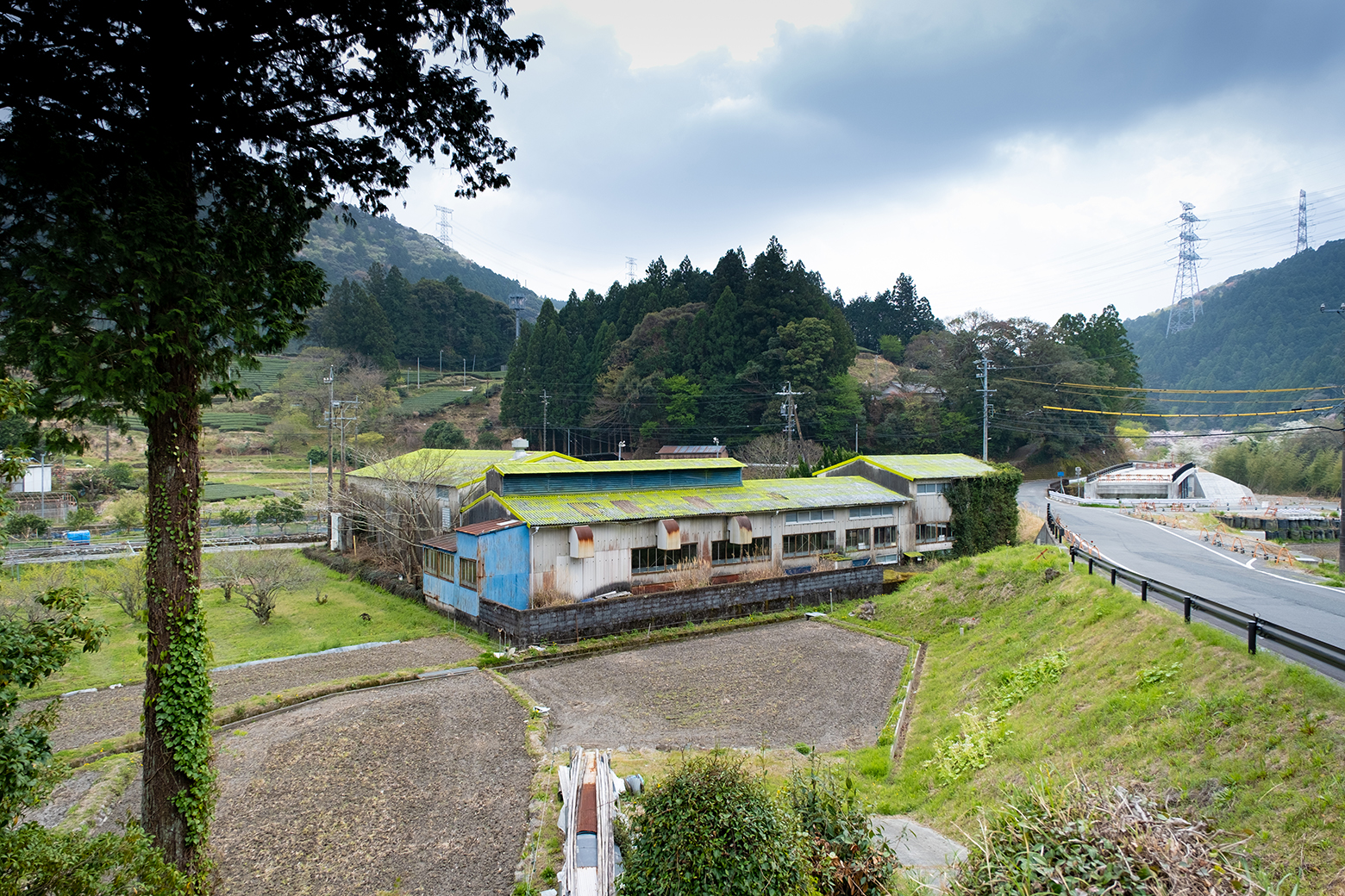 原泉アートデイズ！2023 受付会場の旧茶工場