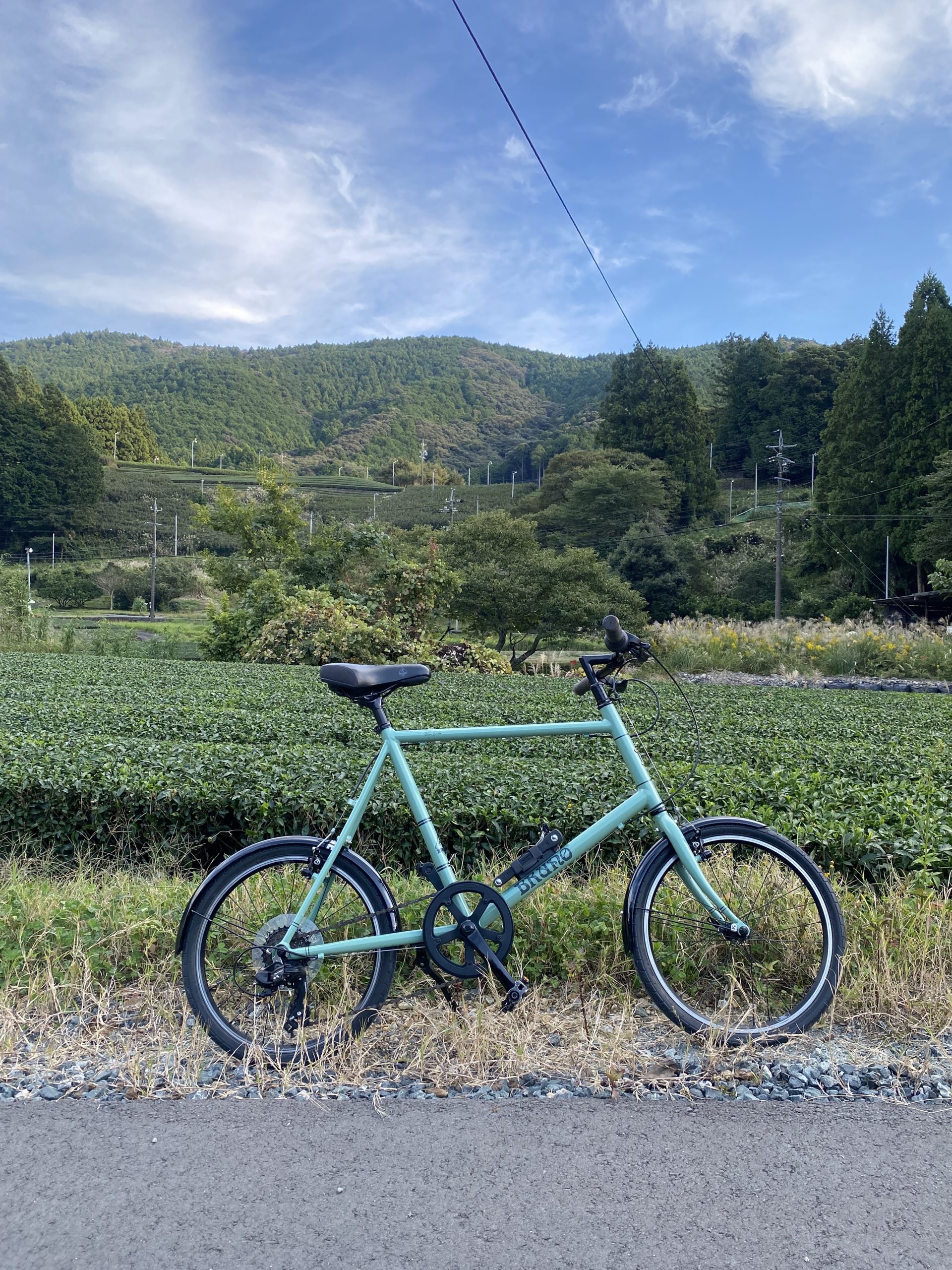 原泉の風景と自転車　BRUNO SKIPPER